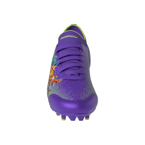 Phenom Elite Scooby-Doo 'Unmasked' Purple Football Cleats - Velocity 3.04