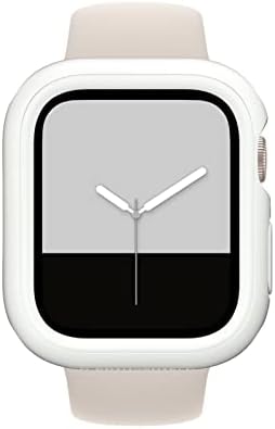 RHINOSHIELD Bumper Case Compatible with Apple Watch Series 8/7 [45mm] | Slim Protective Cover - Lightweight and Shock Absorbent - Red