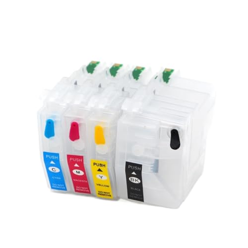 Cartouche d'encre rechargeable Brother LC422 ne tombez plus jamais en panne sur MFC-J6940DW