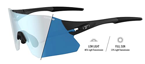 Tifosi Optics Rail Sunglasses (Matte Black, Clarion Blue Fototec), Matte Black/Clarion Blue, L-XL - Image 2