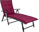 Standardgröße: 195 x 55 x 6 cm - Gartenliege Auflage für alle gängigen Liegen geeignet