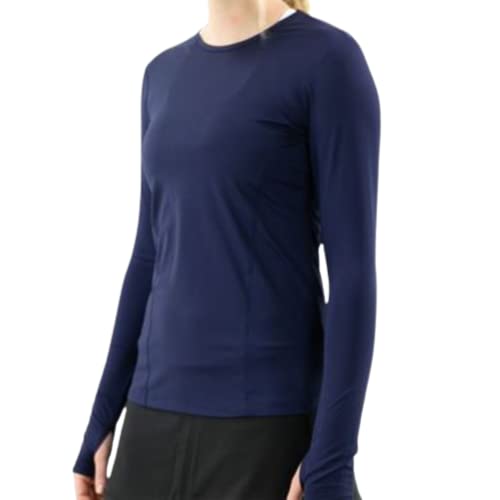 Fila Women's UV Blocker Long Sleeve TOP, Navy, Medium