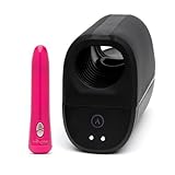 We-Vibe Tango Pink Powerful Clitoral Bullet Vibrator & Arcwave Ion Pleasure Air Male Masturbator - Gifts for Couples Sex Toys Kit Bundle