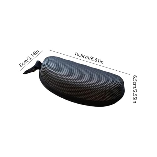 Étui à lunettes de soleil rigide LAPADULA avec fermeture zippée durable - 2