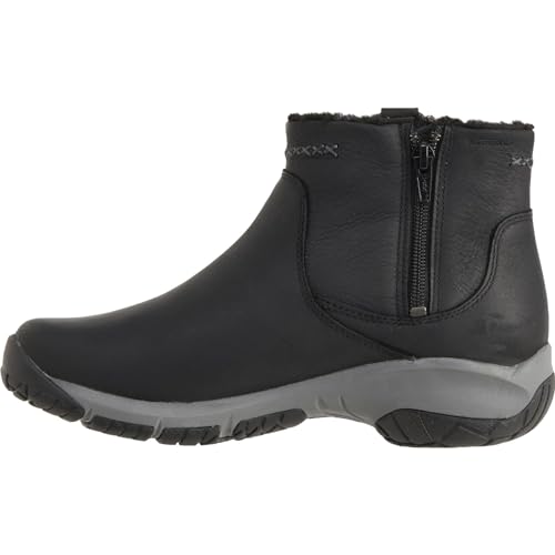 Merrell Women's Encore 4 Bluff Zip Polar Boots - Waterproof, Insulated, Wide Width, (Black) (7.5)2