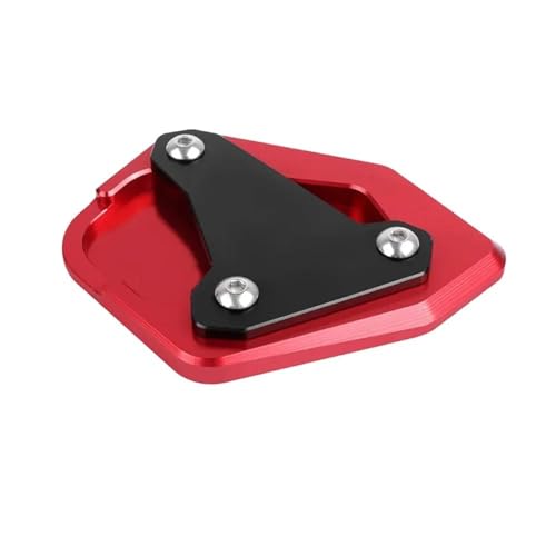 Plaque béquille moto CMX 1100 Rebel alu CNC finition Red2