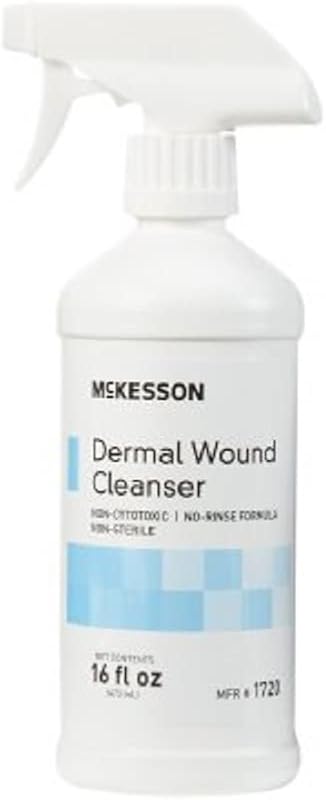 McKesson Medi-Pak Performance Dermal Skin Wound Cleanser 16 oz Spray Bottle