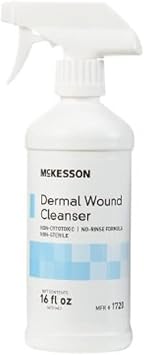 McKesson Medi-Pak Performance Dermal Skin Wound Cleanser 16 oz Spray Bottle