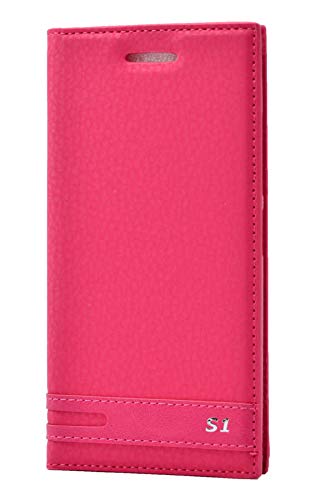Zore 3056 Lenovo Vibe S1 Lite ile Uyumlu Kılıf, Elite Kapaklı ile Uyumlu Kılıf, Pembe