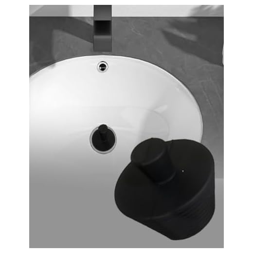 Silicone Bathtub and Sink Strainers with Waterproof Hair Stopper for Shower, Washbasin, and Tub Drain Protection (Black)