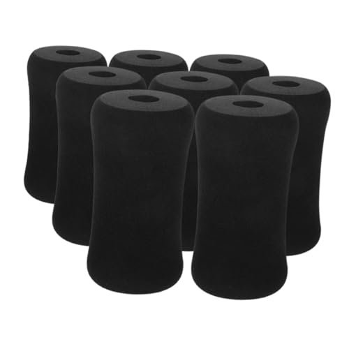 Mipcase 8pcs Leg Foot Pads Rollers Set for Home Gym Exercise Foam Pad Covers for Leg Extensions Soft Training Covers