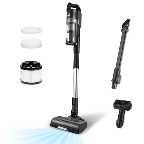 LEVOIT Aspiradora sin Cable LVAC200 MAX, hasta 70 min, con Mini Cepillo para Suciedad Difícil, Aspiradora Escoba Antienredo con Soporte de Carga, para Suelos, Alfombras y Pelo de Mascotas, Gris