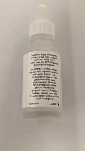 Jolie Glycolic Acid 10% Retexturizing Serum - Anti-Aging Skincare - Refines Skin Texture - Prevents Dehydration - Reduces Wrinkles - Vegan- Gluten Free Net Wt. 28 g / 1 oz.