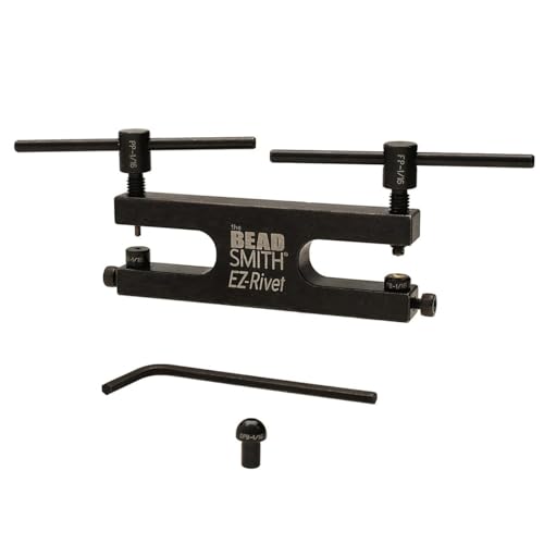 The Beadsmith EZ Rivet - Piercing and Setting Tool - Includes 1/16