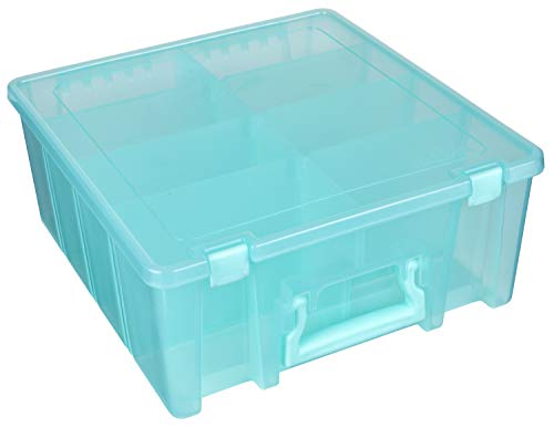 Artbin Artbin Super Satchel Double Deep, Aqua Mist, 1 Pack, Model:6990Aa #TOP1