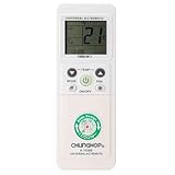 UrbanX Universal A/C Remote Control for All WESTPOINTE Air Conditioners Celsius/Fahrenheit displaying with Timer