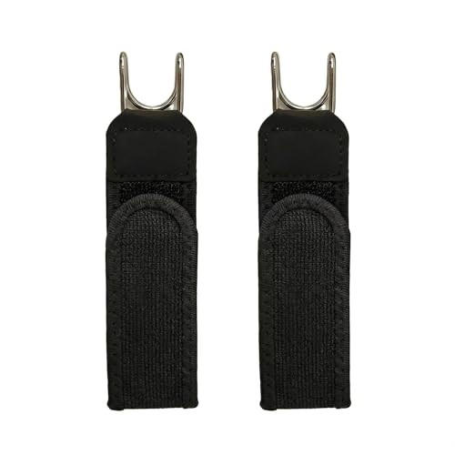 Ceinture Sans Boucle, Ceinture Homme Sans Boucle Élastique Ajustable, Accessoire Vestimentaire Noir, Ceinture Élastique Homme Invisible Pour Pantalons En Jean, Lot De 2 Articles Noirs Élégants