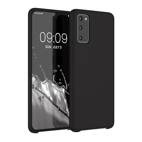 kwmobile Case Compatible with Samsung Galaxy S20 Case - TPU Silicone Phone Cover with Soft Finish - Dark Grey