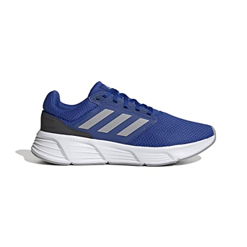 Image of adidas Men Galaxy Q Synthetic Running Shoes HALSIL /Carbon /FTWWHT | LIV00