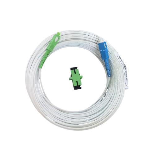 Câble d'extension fibre optique SC/UPC monomode simplex 35m câble jarretière intérieur