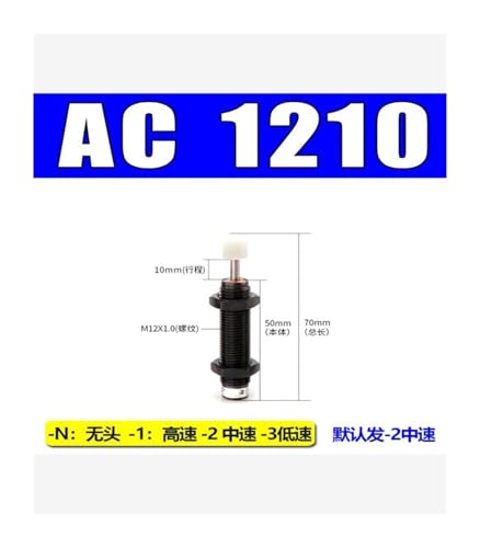 Amortisseur hydraulique réglable AC1210 pour stopper les vibrations machine - 2