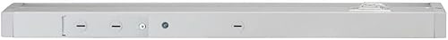 Miniatura 4 de wirenco Luz LED para debajo del gabinete CCT seleccionable de 18 pulgadas de longitud, color blanco