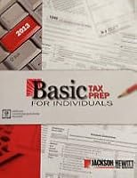 Jackson Hewitt Tax Service Basic Tax Prep For Individuals 2013 1269435779 Book Cover
