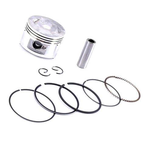 Kit piston GY6 60 segments 44mm axe 13mm pour scooter 4 temps et quad
