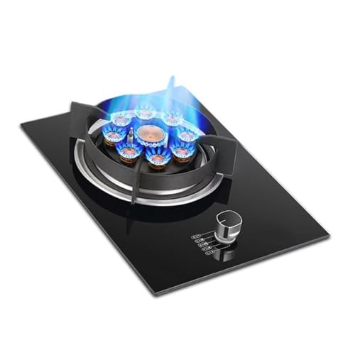 高圧シングルプロパンバーナー、9口高火力シングルヘッドガスストーブ、消火保護装置付き(LPG)