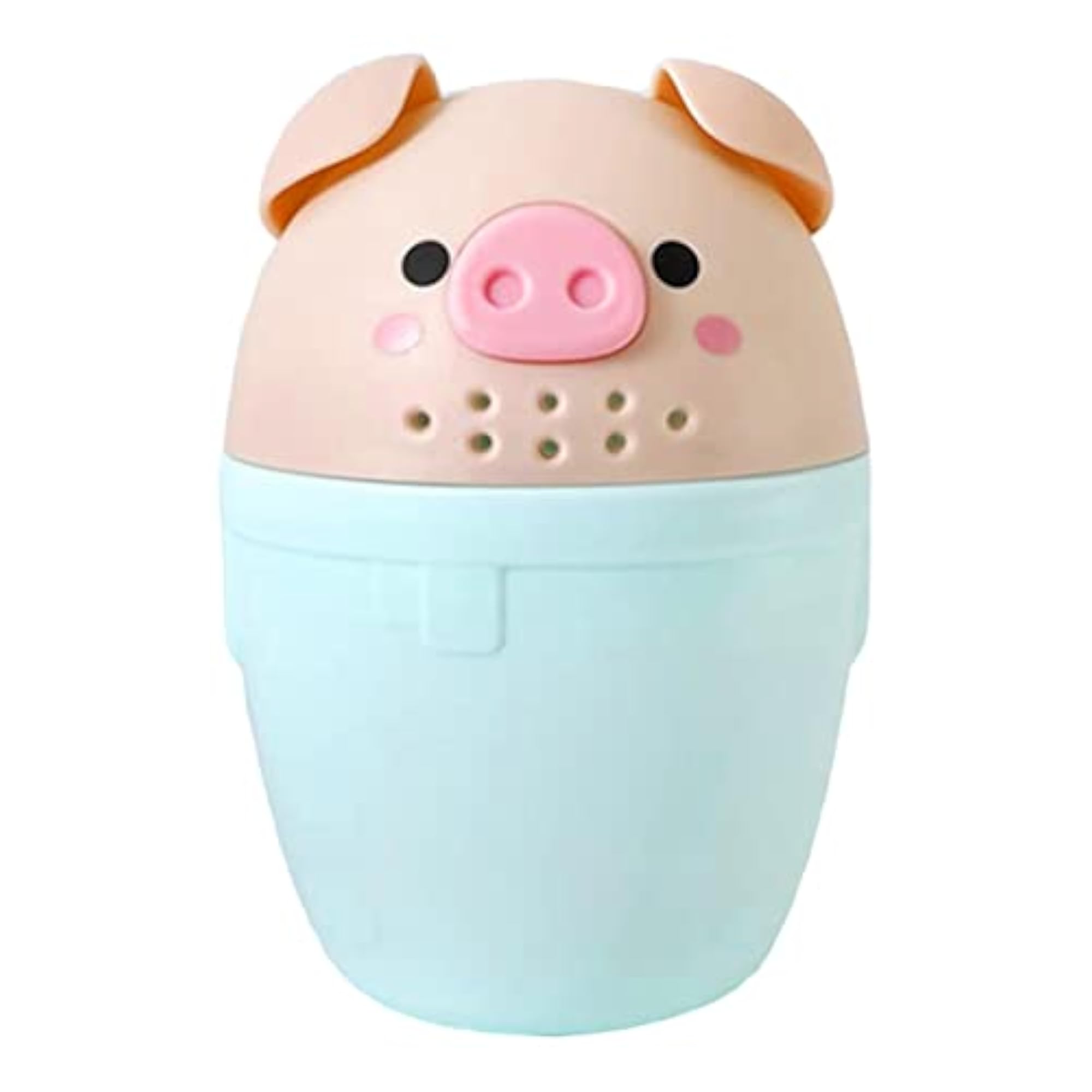 Cute Shampoo Rinse Cup Bathroom Accessory, Cartoon Pig Shape