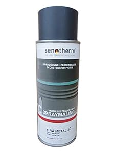 Senotherm Lackspray Gussgrau Metallic 400 ml
