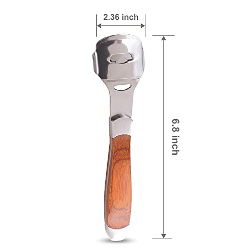 Image of Dr Foot | Callus Remover for Feet | Foot Filer for Dead Skin Removal | Foot Callus Remover | Feet Dead Skin Remover Foot | Corn Cutter for Foot | Corn Remover for Feet | Corn Peeler | With 10 Blades