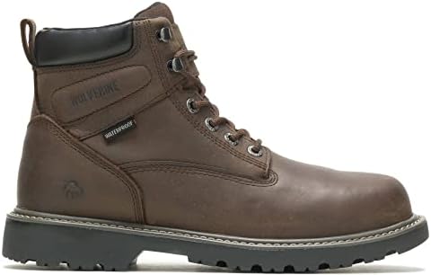 Wolverine Men's Floorhand 6" Waterproof Boot, Dark Brown, 7 3E | Image 2