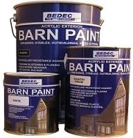 BedecBarn Paint - Black - Satin - 5 litres