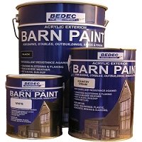Bedec - Barn Paint - Dark Green - Semi-Gloss - 5 litres
