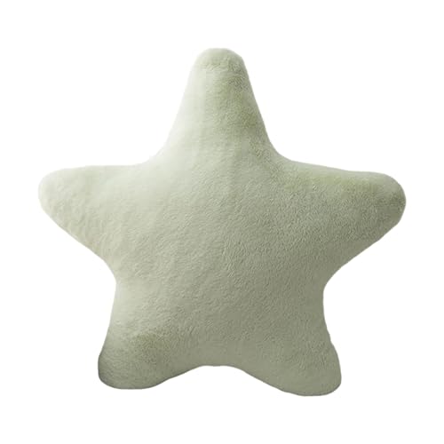 DIEKE Almohada de estrella suave para cama y sofá, cojín decorativo de felpa para el hogar, para adolescentes y adultos