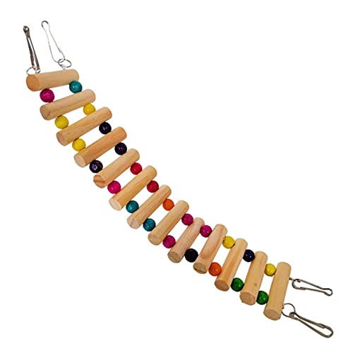 Vogelspeelgoed 3 stks Parrot Cage Toy Squirrel Hamster Squirrel Hammock Bird Nest Swing Ladder voor kleine parkieten… - Afbeelding 5