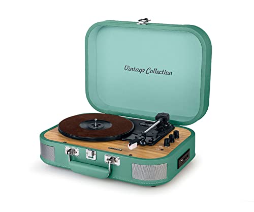 MUSE MT-201WG BT USB Verde Tocadiscos ESTÉREO/USB/Bluetooth