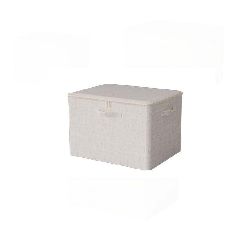 Boîte de rangement verrouillable pliable 38x26x25 cm lot de 4