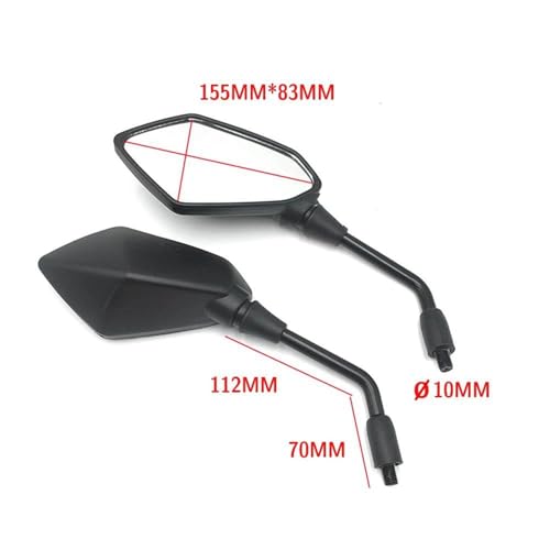 Espejo retrovisor de motocicleta para solucionar vibraciones en Suzuki Vstrom 6
