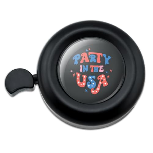 Graphics & More Party in The USA Bicycle Handlebar Bike Bell