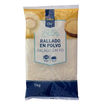 Mix Mozzarella, 4 Quesos y Rallado en Polvo METRO Chef – Ideal para Pizzas, Gratinar y Recetas Gourmet | Bolsas de 1kg y 2kg (1 BOLSA, Queso Rallado Polvo Bolsa 1 Kg)