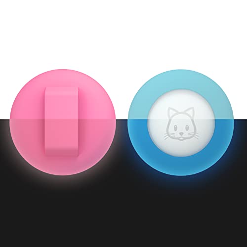 2022 Airtag Collare per Gatti - Piccolo Supporto Compatibile Con Apple - 2 Pezzi di Custodia Impermeabile per Animali Domestici Allinterno di 1 cm