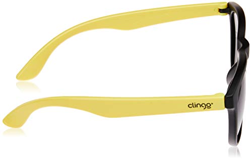 Óculos Escuros, Clingo, Preto/Bege