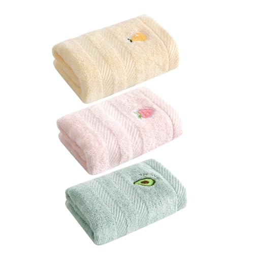Toallitas de bambú para bebés absorbentes, gasas infantiles de tela con dibujos de frutas