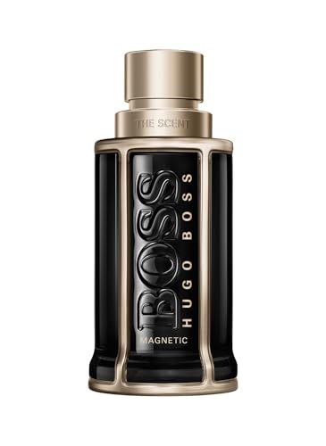 BOSS The Scent Magnetic - Eau de Parfum for Him - Ambery & Fruity Fragrance with Notes of Maninka Fruit, Bran Absolute and Vanilla - High Longevity - 50ml - Image 2