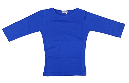 CARLINO Fitted Cotton Layering Shell - 3/4 Sleeve - Toddler, Children, and Adult Sizes