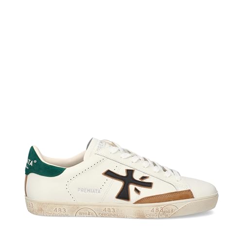 PREMIATA Zapatillas Steven Cream, crema, 43 EU