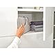 Brabantia - Faltbares Dampfbrett - zum Dämpfen von Kleidung unter Hochdruck - Robuste hitzefeste Fläche - Vielseitiger Aufhängehaken - Einfacheres Dämpfen mit Handdämpfern - 91,5 cm x 41 cm - Grau