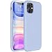 Miracase Liquid Silicone Case Compatible with iPhone 11 6.1 inch(2019), Gel Rubber Full Body Protection Shockproof Cover Case Drop Protection Case (Clove Purple) ...